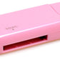 SYSTEM-S 2 in 1 USB Type A 3.0 to Micro SD SDXC SDHC card reader adapter in pink