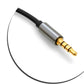 SYSTEM-S adapter cable 3.5mm jack AUX stereo plug (male) to 3.5mm jack AUX stereo plug 200 cm 4-pin (male)