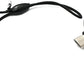 SYSTEM-S USB Y adapter 3.1 Type C & 2.0 Micro B male to 3.0 A female loop in gray