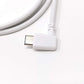 System-S USB 3.1 Typ C 90° Gewinkelt zu USB 2.0 A Kabel 200 cm