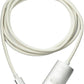 Cable HDMI SYSTEM-S 200 cm 4K Estándar Macho a USB 3.1 Tipo C Macho Adaptador Blanco