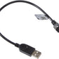 SYSTEM-S Micro USB Kabel 90° Grad abwärts gewinkelt Winkel Adapter Datenkabel Ladekabel 27 cm
