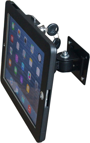 SYSTEM-S Lockable Wall Mount for iPad Pro 12.9 inch (2018 2020 2021) A2378 A2461 A2379 A2462 A2229 A2069 A2232 A223 A1876 A1895 A1983 A2014