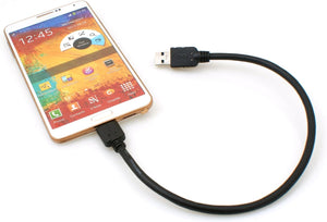 System-S Micro USB 3.0 cable adapter data cable and charging cable 30 cm