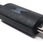 SYSTEM-S OTG Host und Ladeadapter Kabel Micro USB zu Micro USB für Smartphone, schwarz