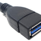 System-S USB 3.0 Typ A (male) auf USB 3.0 Typ A (female) Kabel Datenkabel Verlängerungskabel 30 cm