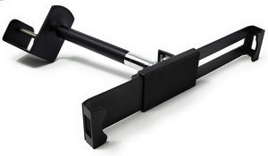 SYSTEM-S table mount with lock attachment in black for tablets from 7" to 10.5"