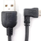 SYSTEM-S Micro USB Kabel Daten & Ladekabel Winkelstecker 50 cm