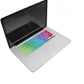 System-S Silikon Tastaturschutz Tastaturabdeckung AZERTY Französische Tastatur Abdeckung Schutz für MacBook Pro 13 Zoll 15 Zoll 17 Zoll iMac MacBook Air 13 Zoll in Regenbogenfarben