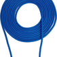 SYSTEM-S USB 3.1 Kabel 3 m Typ C Stecker zu 2.0 A Stecker Winkel Adapter geflochten Blau