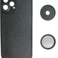SYSTEM-S CPL Filter 37mm Circular Polarizer Linse Schwarz mit Hülle für iPhone 12 Pro Max