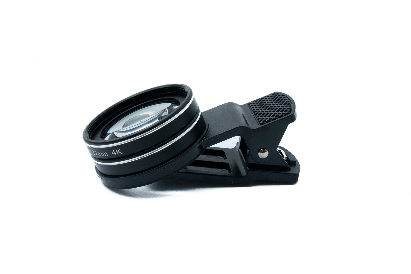 SYSTEM-S Makro Linse 15x Zoom Close Up Filter Kit mit Clip Beutel in Schwarz