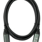 SYSTEM-S HDMI 2.1 Kabel 2 m 8K Ultra HD Standard Stecker zu Stecker UHD in Schwarz