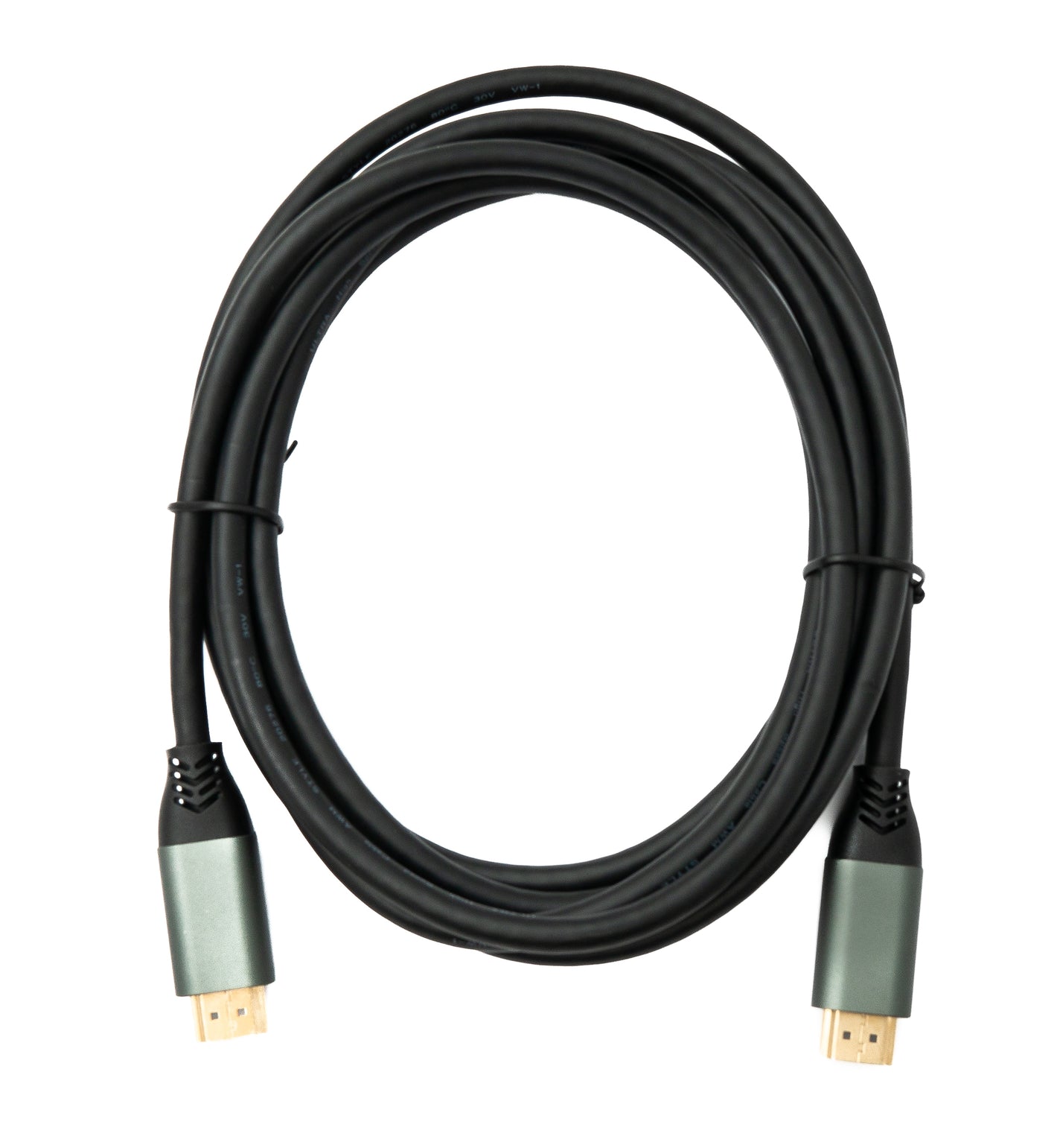 SYSTEM-S HDMI 2.1 Kabel 3 m 8K Ultra HD Standard Stecker zu Stecker UHD in Schwarz