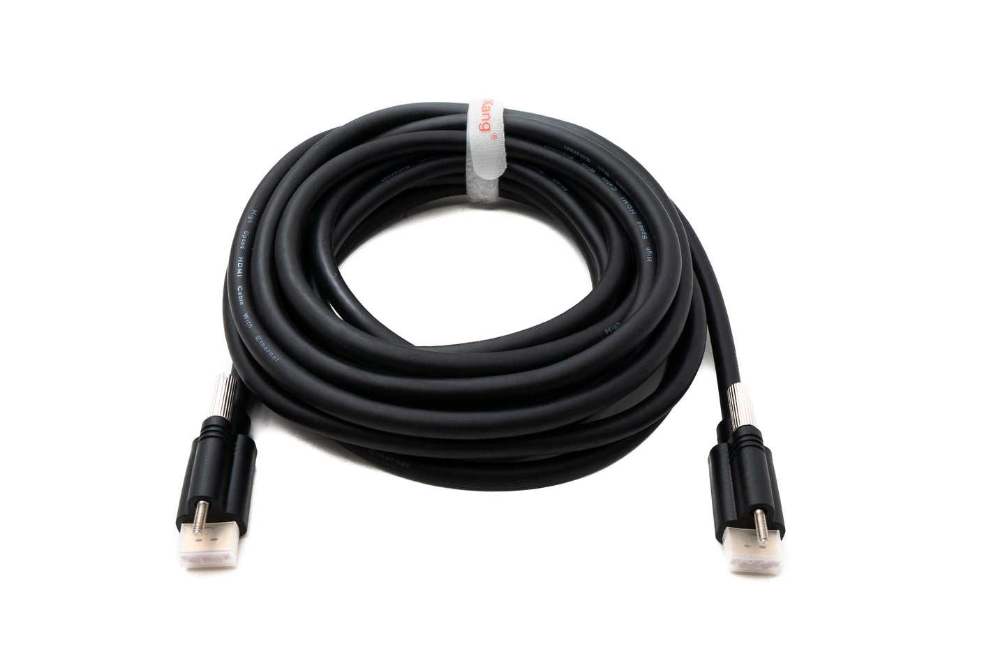 HDMI 2.0 Kabel 5 m Typ A Stecker zu Stecker anschraubbar (Panel Mount (eine Schraube))