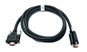 Câble SYSTEM-S HDMI 2.0 150 cm type A à visser mâle vers mâle 85213170