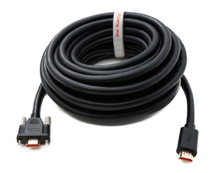 SYSTEM-S HDMI 2.0 cable 10 m type A plug to plug screwable 85213002