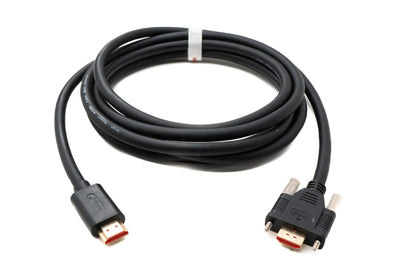 SYSTEM-S HDMI 2.0 cable 3 m screwable type A plug to plug