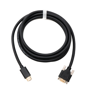 SYSTEM-S HDMI 2.0 Kabel 3 m anschraubbar Typ A Stecker zu Stecker