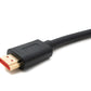 SYSTEM-S HDMI 2.0 Kabel 3 m anschraubbar Typ A Stecker zu Stecker