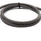 SYSTEM-S Audio Kabel 100 cm 6.35 mm Klinke Stecker zu Stecker Nylon geflochten Knickschutz AUX Adapter