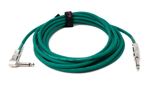 Cavo audio da 450 cm, connettore jack da 6,35 mm per collegare l'adattatore AUX ad angolo in verde