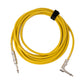 Cable de audio 450 cm conector jack de 6,35 mm a conector angular adaptador AUX amarillo