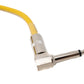 Cable de audio 450 cm conector jack de 6,35 mm a conector angular adaptador AUX amarillo