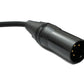 SYSTEM-S replacement cable 2 m XLR 4 pin plug for Sennheiser HD 660 650 600 580 headphones adapter 