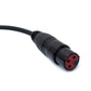 SYSTEM-S Audio Kabel 5 m XLR 3 polig Buchse zu Buchse in Schwarz