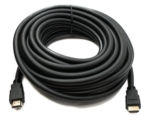 SYSTEM-S HDMI 1.4 Kabel 10 m Standard Stecker zu Stecker 4K UHD 30 Hz 2K 60 Hz Adapter