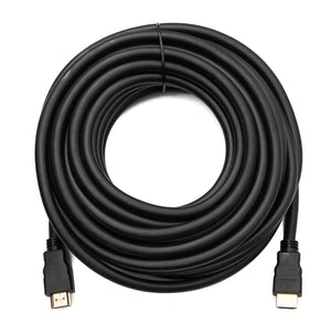 SYSTEM-S HDMI 1.4 cable 10 m standard plug to plug 4K UHD 30 Hz 2K 60 Hz adapter