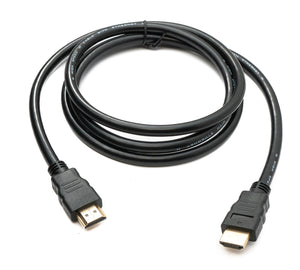 SYSTEM-S HDMI 1.4 cable 150 cm standard plug to plug 4K UHD 30 Hz 2K 60 Hz adapter