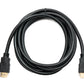 SYSTEM-S HDMI 1.4 Kabel 2 m Standard Stecker zu Stecker 4K UHD 30 Hz 2K 60 Hz