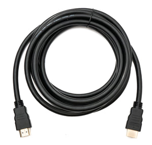 SYSTEM-S HDMI 1.4 cable 3 m standard plug to plug 4K UHD 30 Hz 2K 60 Hz adapter