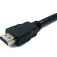 SYSTEM-S HDMI 1.4 Kabel 50 cm Standard Stecker zu Stecker 4K UHD 30 Hz 2K 60 Hz Adapter