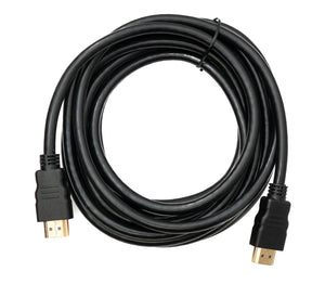 SYSTEM-S HDMI 1.4 cable 5 m standard plug to plug 4K UHD 30 Hz 2K 60 Hz adapter