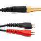 SYSTEM-S replacement cable 5 m AUX jack 6.35mm plug for Sennheiser HD 660S 650 600 580 headphones spiral