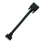 SYSTEM-S DVI D Cable 20 cm 24+1 25 Pin Male to VGA 15 Pin Female Flat Panel Mount Screw Adapter