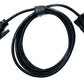 SYSTEM-S DVI D Kabel 2 m 24+1 25 Pin Stecker zu VGA 15 Pin Stecker Panel Mount Schraube Adapter