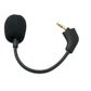 SYSTEM-S replacement microphone AUX 3.5 mm jack for HyperX Cloud X II Core