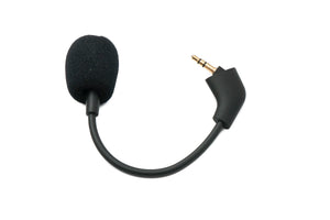 SYSTEM-S replacement microphone AUX 3.5 mm jack for HyperX Cloud X II Core