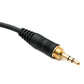 Câble de remplacement audio SYSTEM-S 2 m jack AUX spirale pour Audio Technica ATH M70x M60X M50x M40x