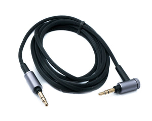 SYSTEM-S Audio replacement cable 150 cm AUX jack spiral for Sony MDR XB950BT 1000X 10R MZX7 WH 1000XM4 H900N CH700N