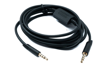 SYSTEM-S Audio Replacement Cable 2 m AUX 3.5 mm Jack for Logitech G Astro A50 A40 A30 A20 A10 G233