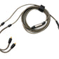 SYSTEM-S Audio Ersatz Kabel 120 cm AUX 2.5 mm Klinke für Sennheiser Kopfhörer AKG N5005 HD6XX IE 900
