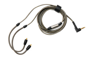 SYSTEM-S Audio Ersatz Kabel 120 cm AUX 2.5 mm Klinke für Sennheiser Kopfhörer AKG N5005 HD6XX IE 900