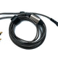 SYSTEM-S Audio replacement cable 120 cm AUX 3.5 mm jack for Sennheiser headphones AKG N5005 HD6XX IE 900