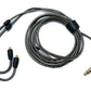 SYSTEM-S Audio Ersatz Kabel 120 cm AUX 4.4 mm Klinke für Sennheiser Kopfhörer AKG N5005 HD6XX IE 900