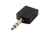 SYSTEM-S Y Audio Adapter Stereo TRS 6.35 mm Klinke Stecker zu 2x Buchse 1/4" Splitter Kabel